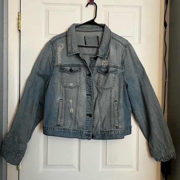 Jackets & Coats | Ripped Denim Jacket | Poshmark